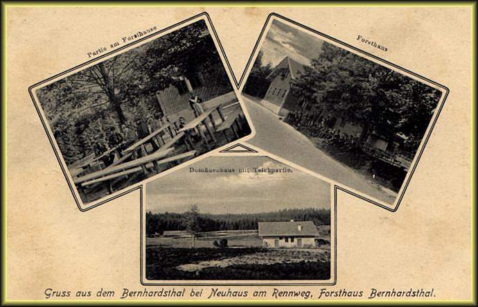 Das Forsthaus im Bernharsthal